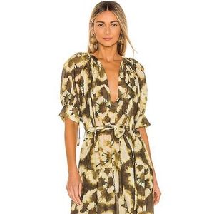 Ulla Johnson Selena Coverup in Olive, Petite
